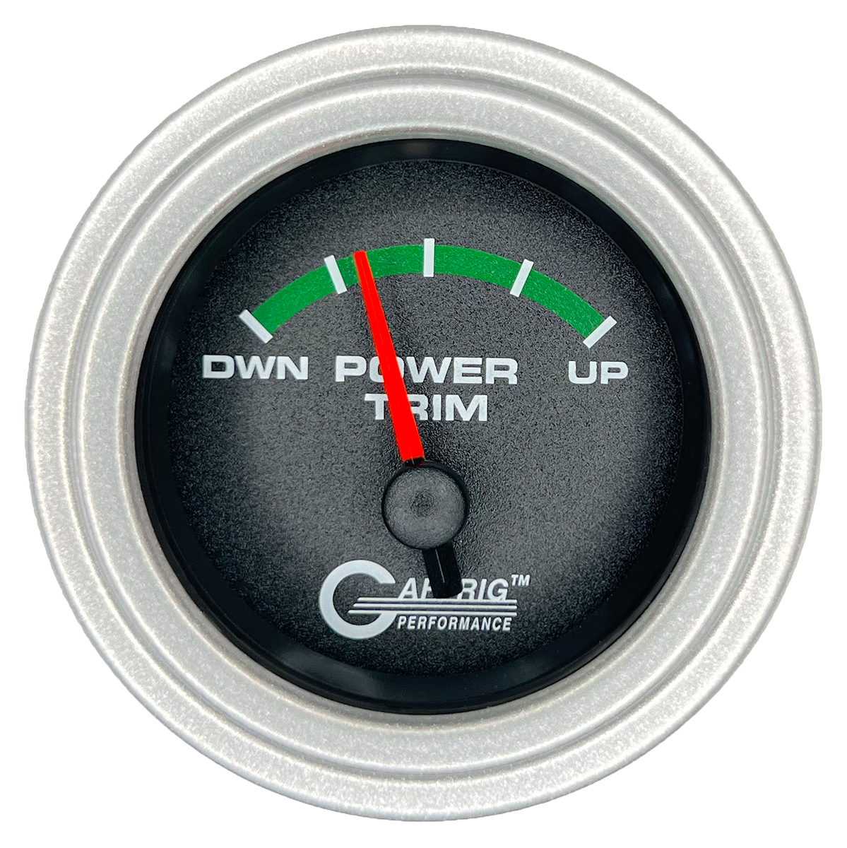 #5026 2 INCH ELECTRIC TRIM METER MERCURY Black Platinum / Step