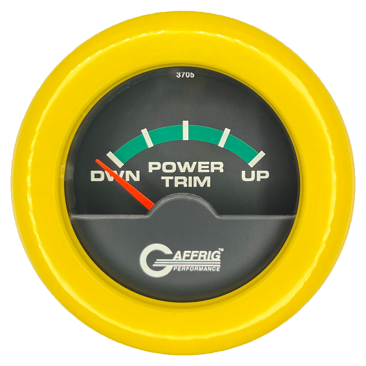 #5028 2 INCH ELECTRIC TRIM METER OMC Black Yellow / Step