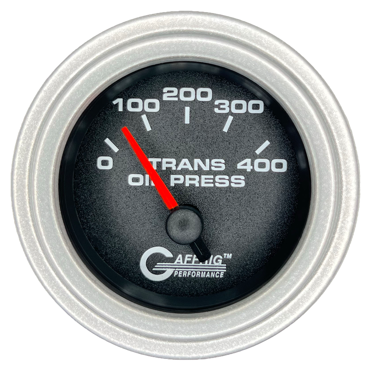 #5029 2 INCH ELECTRIC TRANS. PRESSURE 0-400 PSI Black Platinum / Step