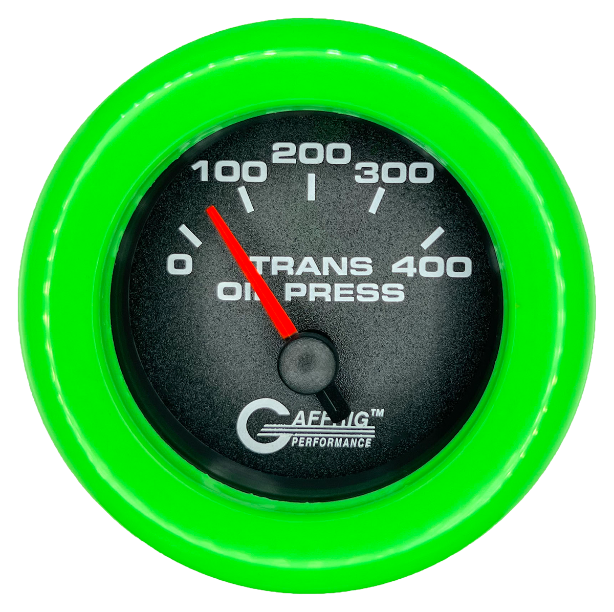 #5029 2 INCH ELECTRIC TRANS. PRESSURE 0-400 PSI Black Lime Green / Step