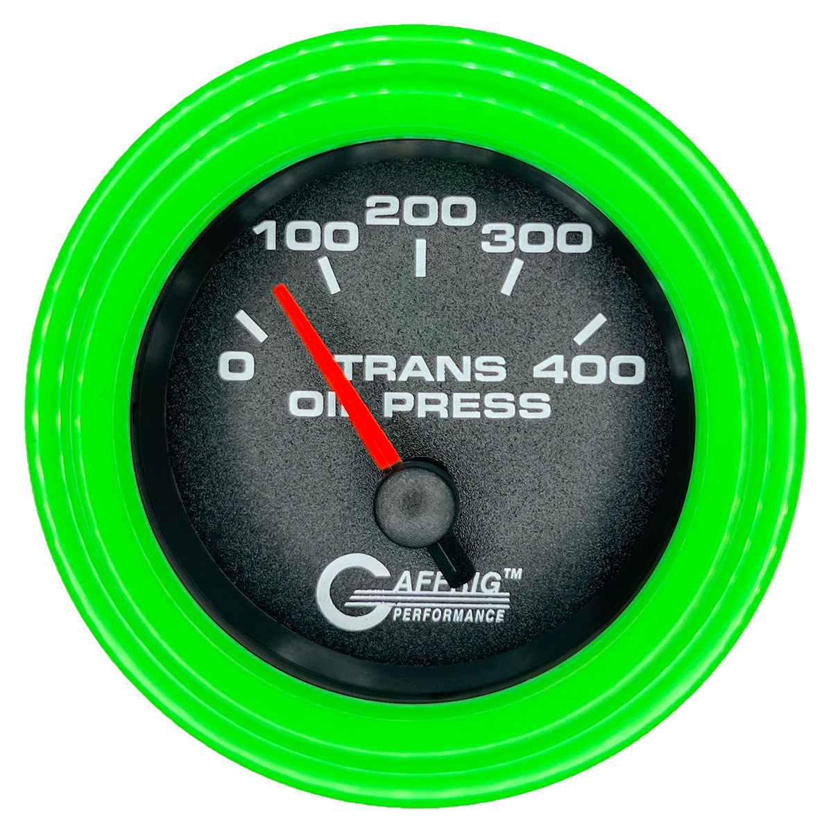 #5029 2 INCH ELECTRIC TRANS. PRESSURE 0-400 PSI Black Lime Green / Step