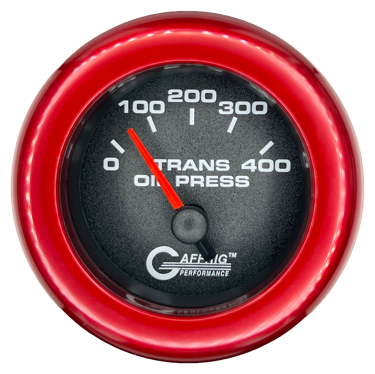 #5029 2 INCH ELECTRIC TRANS. PRESSURE 0-400 PSI Black Red / Step