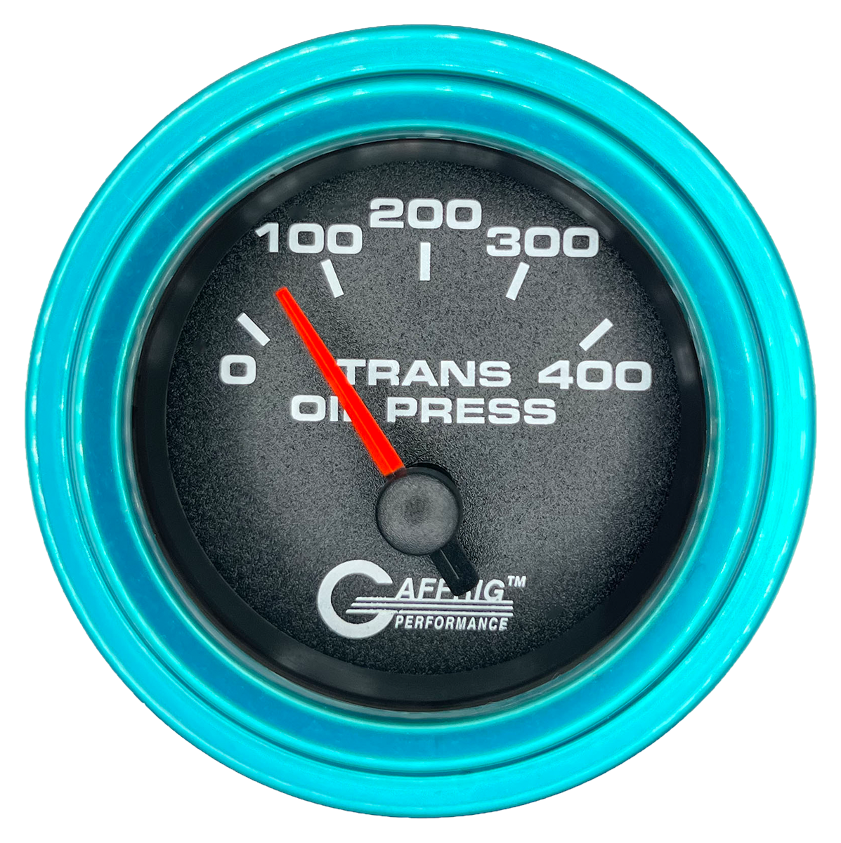 #5029 2 INCH ELECTRIC TRANS. PRESSURE 0-400 PSI Black Teal / Step