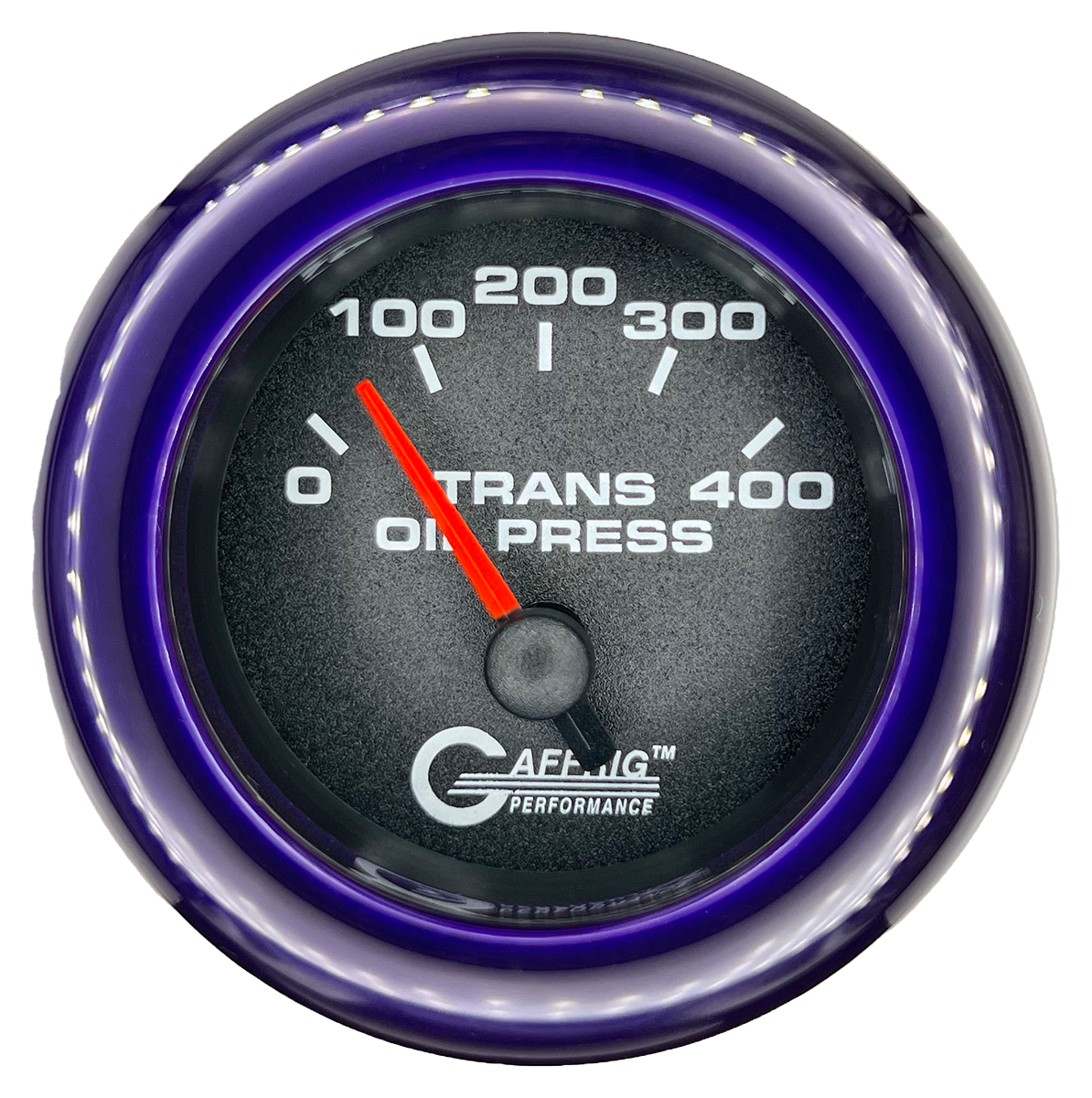 #5029 2 INCH ELECTRIC TRANS. PRESSURE 0-400 PSI Black Purple / Step