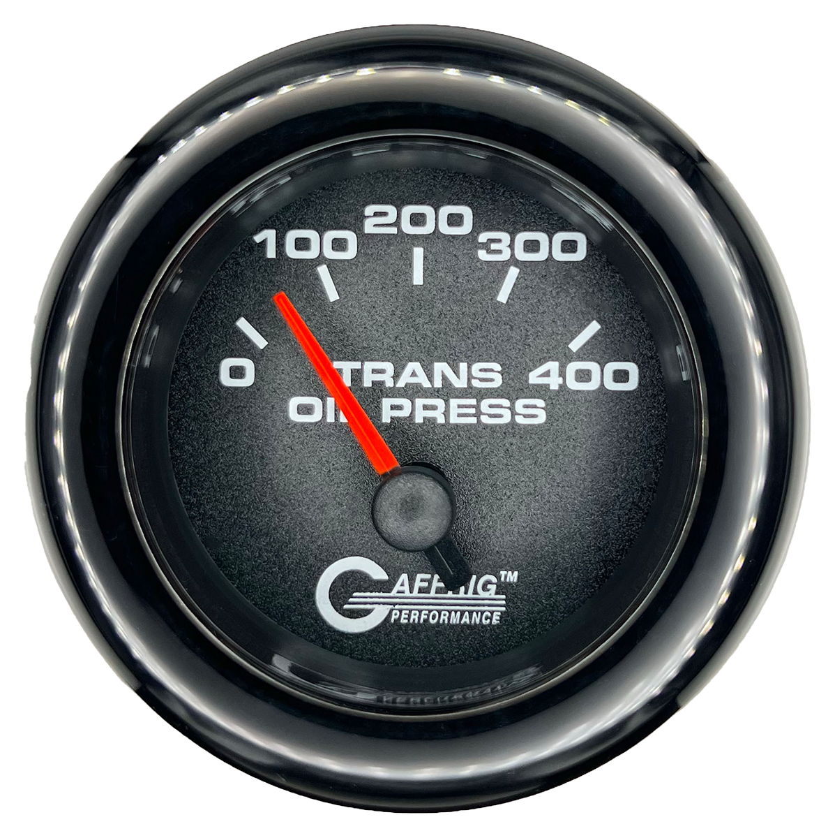 #5029 2 INCH ELECTRIC TRANS. PRESSURE 0-400 PSI Black Black / Rim