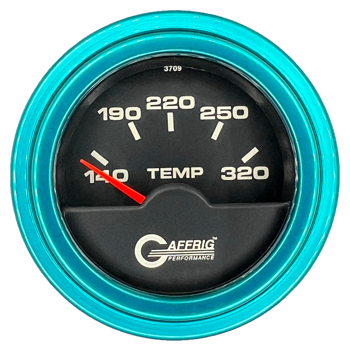 #5030 2 INCH ELECTRIC TRANS. TEMP. 140-320 F Black Teal / Step
