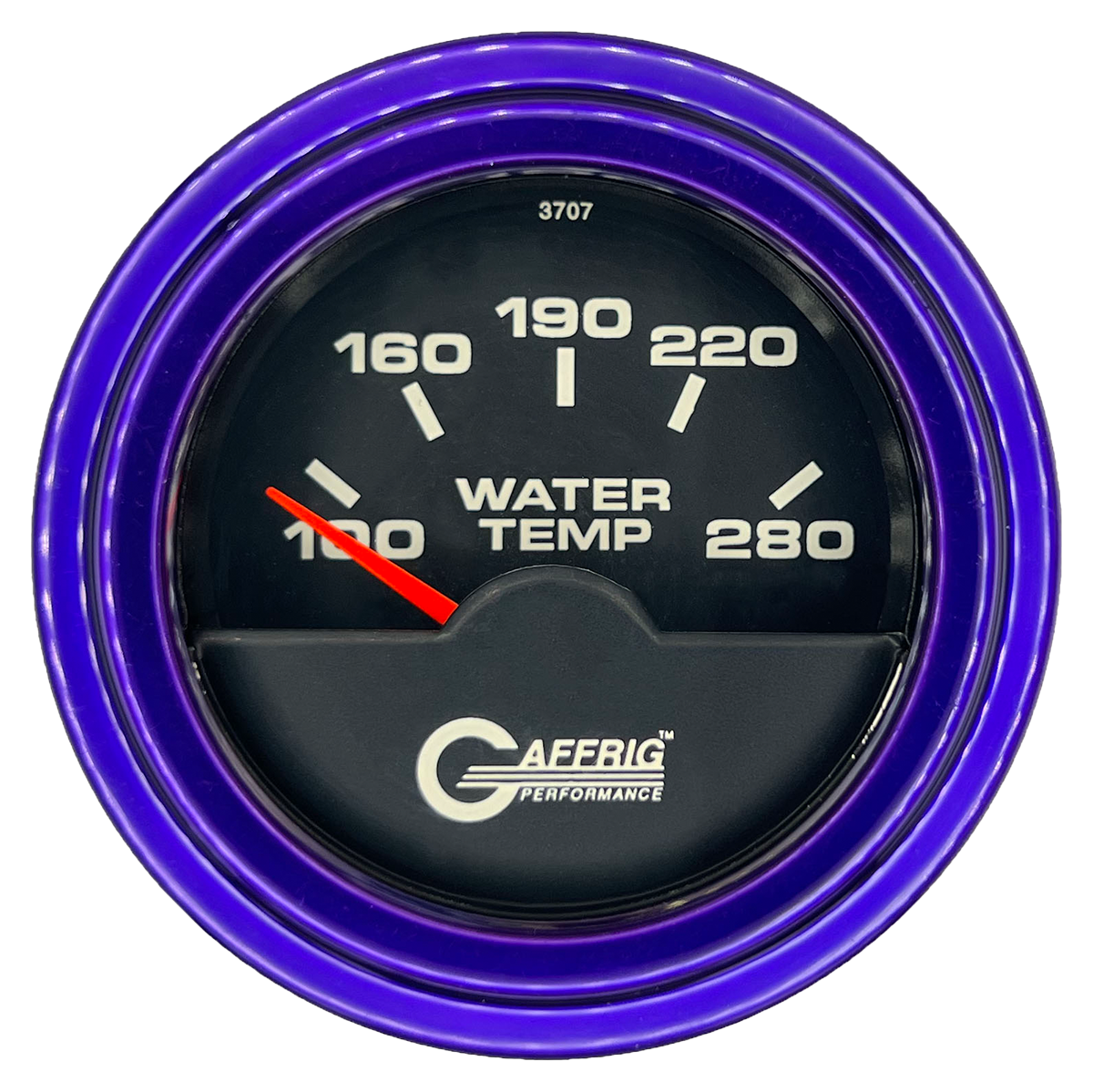 #5042 2 INCH ELECTRIC HIGH WATER TEMP. 100-280 F Black Purple / Step