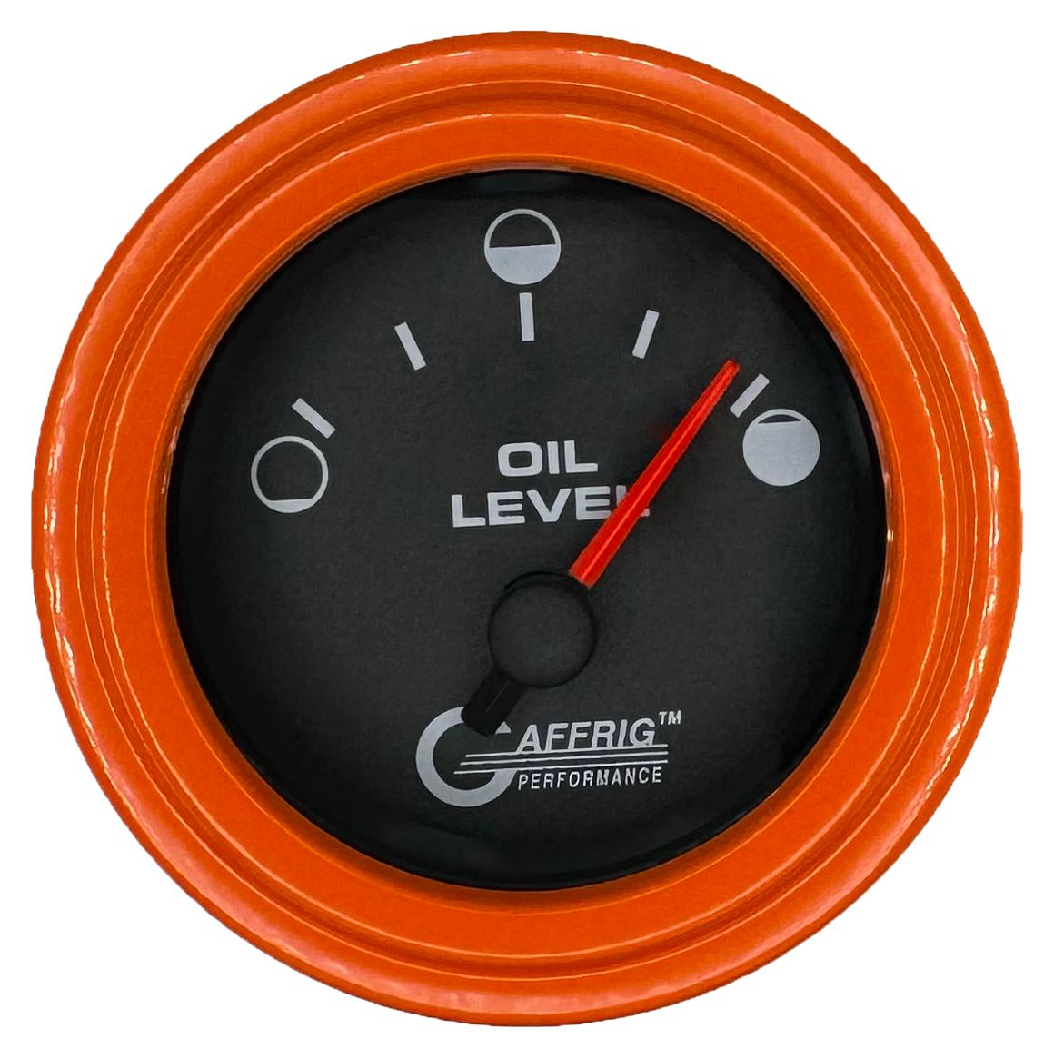 #5056 2 INCH ELECTRIC OIL LEVEL BLACK Orange / Fat