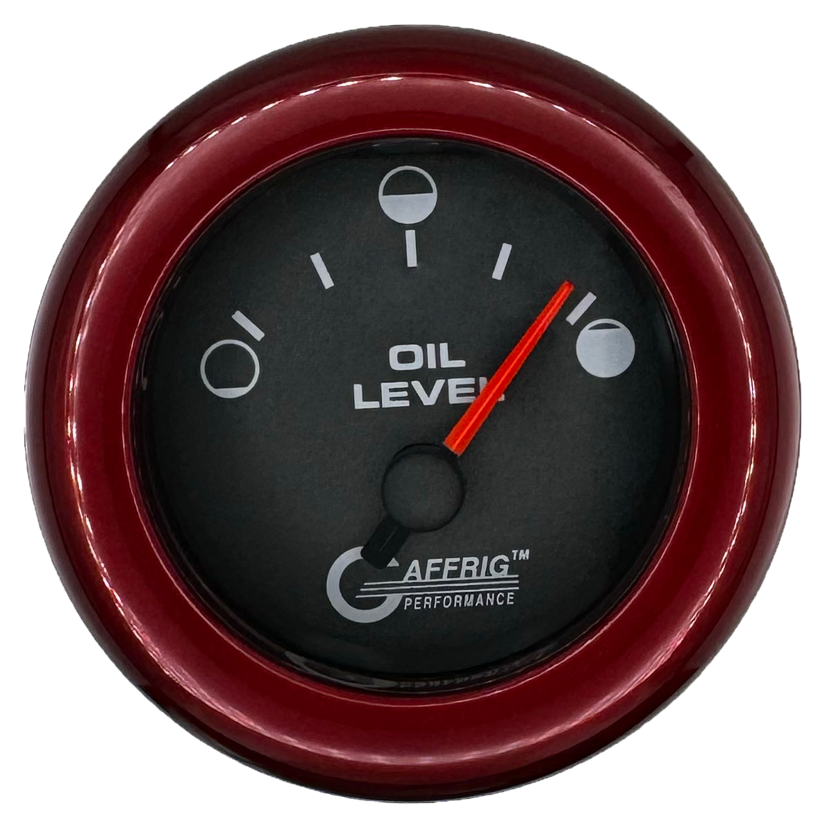 #5056 2 INCH ELECTRIC OIL LEVEL BLACK Red / Step