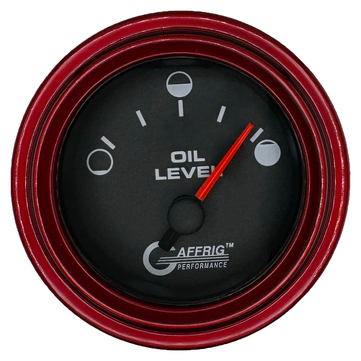 #5056 2 INCH ELECTRIC OIL LEVEL BLACK Red / Step