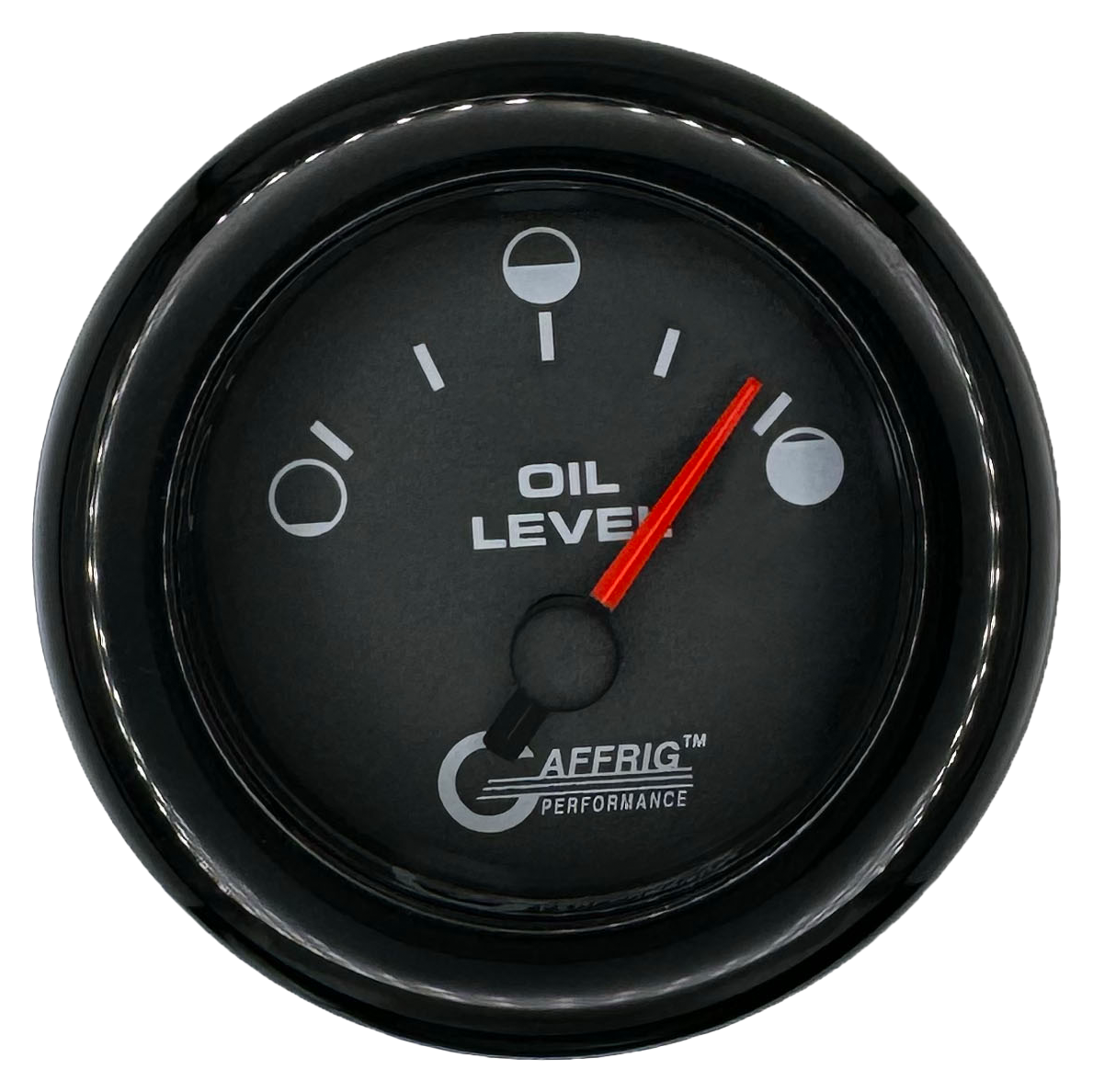 #5056 2 INCH ELECTRIC OIL LEVEL BLACK Black / Fat