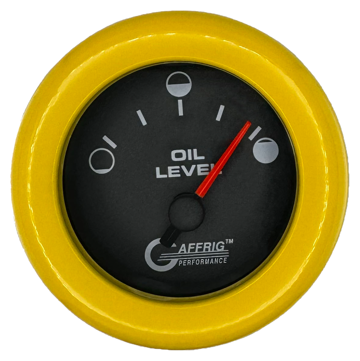 #5056 2 INCH ELECTRIC OIL LEVEL BLACK Yellow / Step