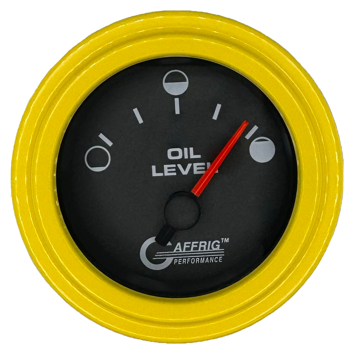 #5056 2 INCH ELECTRIC OIL LEVEL BLACK Yellow / Step