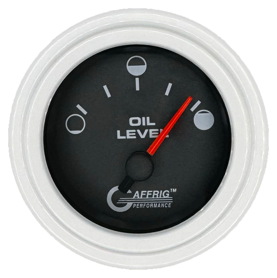 #5056 2 INCH ELECTRIC OIL LEVEL BLACK White / Step