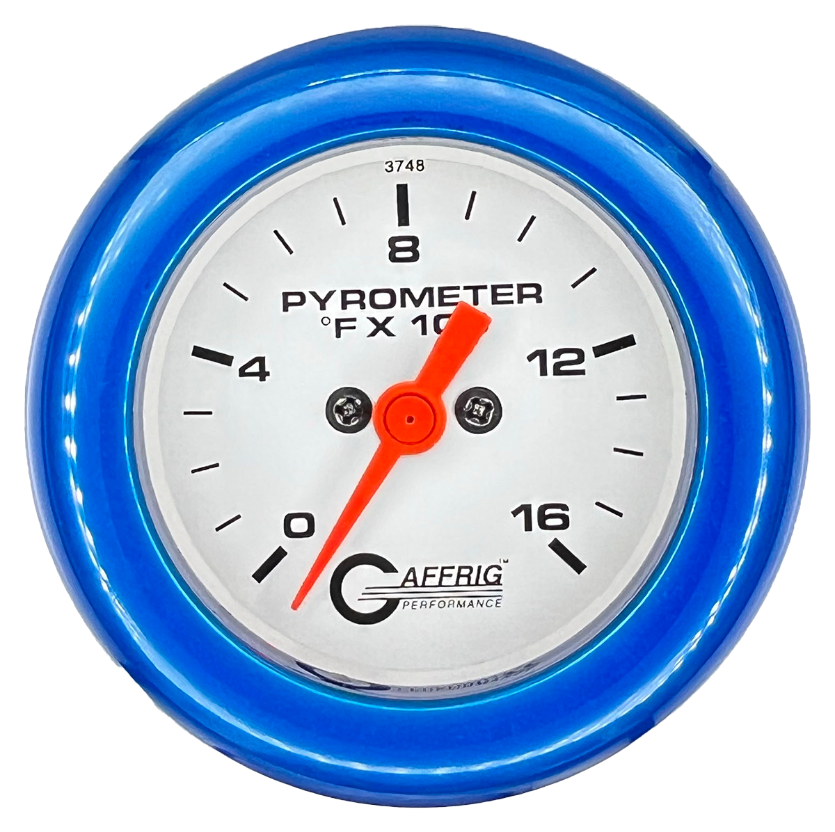 #5524 2 INCH ELECTRIC PYROMETER 0-1600 F White Blue / Step