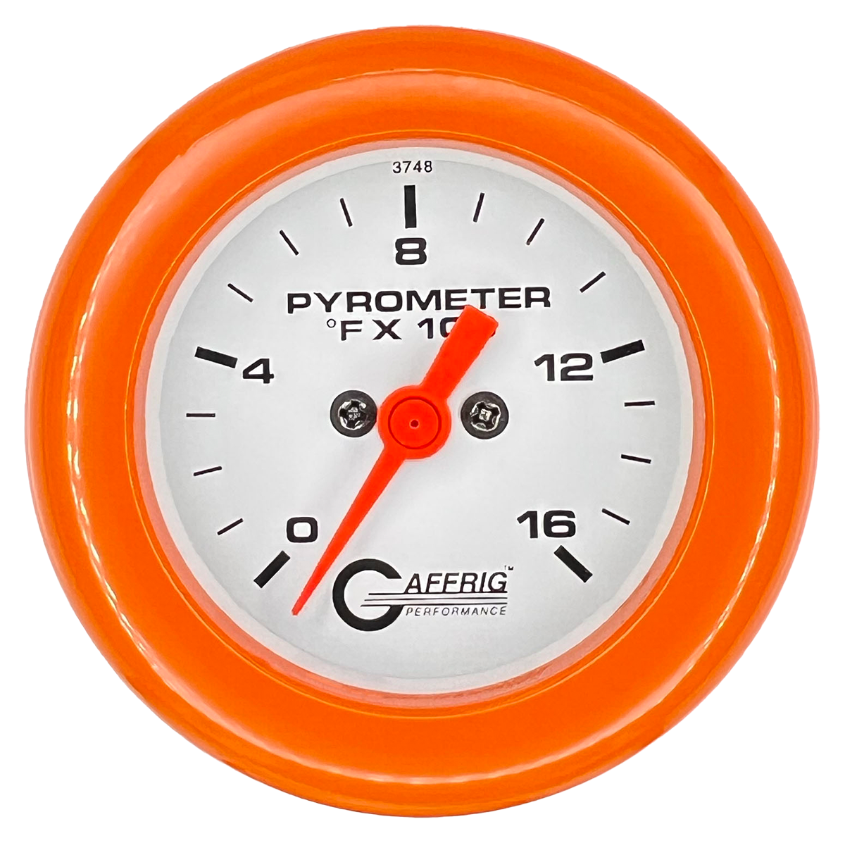 #5524 2 INCH ELECTRIC PYROMETER 0-1600 F White Orange / Step