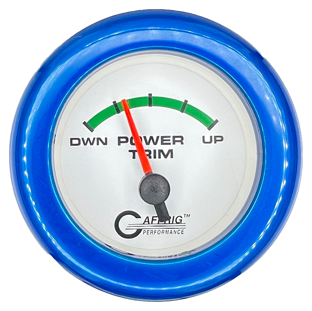 #5528 2 INCH ELECTRIC TRIM METER OMC White Blue / Step