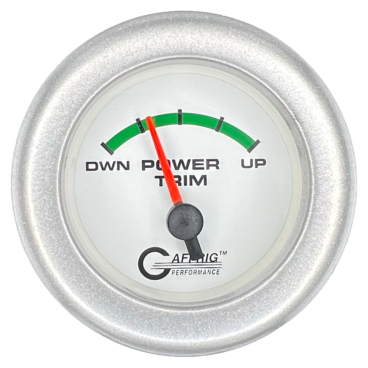 #5528 2 INCH ELECTRIC TRIM METER OMC White Platinum / Step