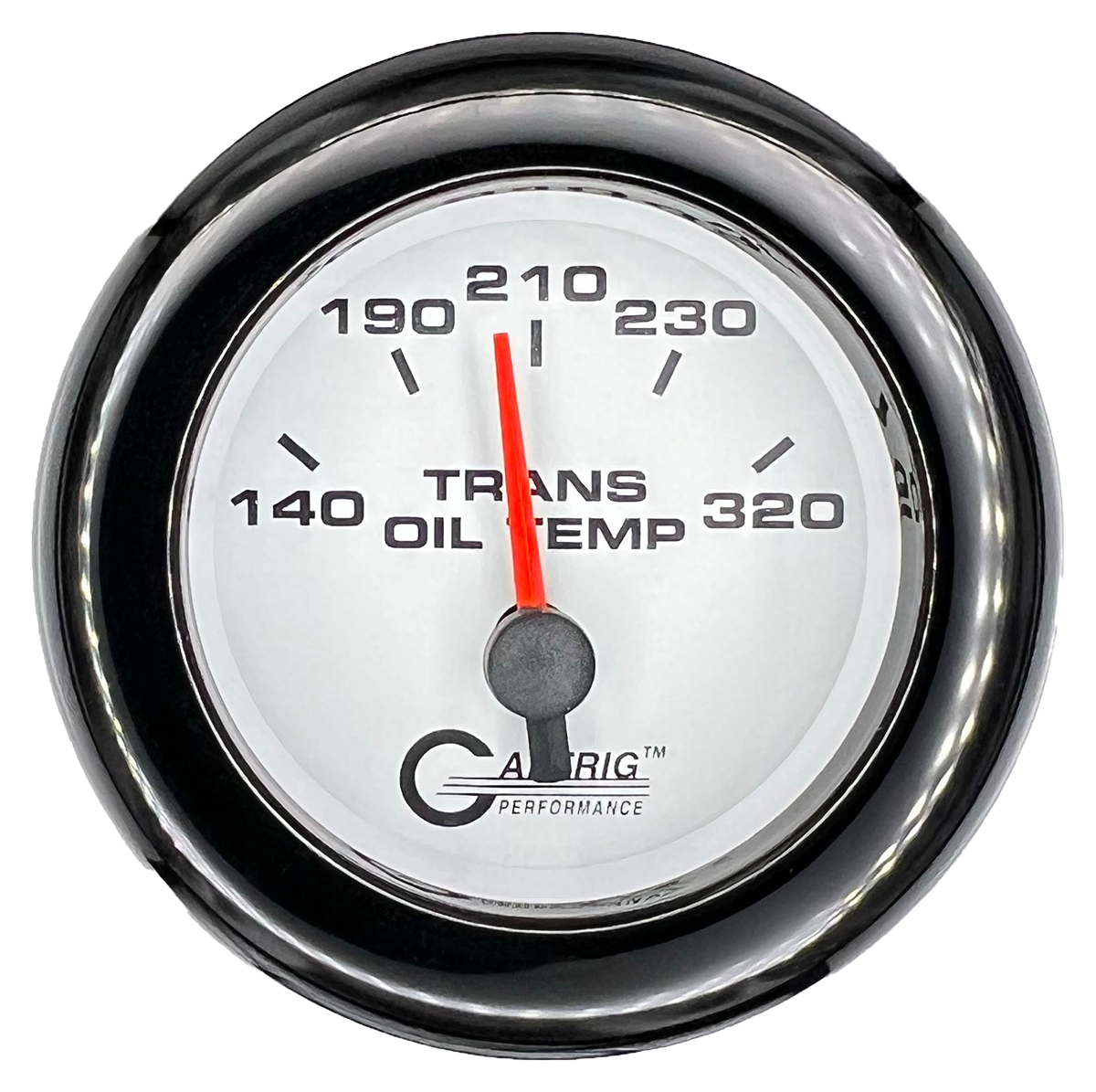 #5530 2 INCH ELECTRIC TRANS. TEMP. 140-320 F White Black / Step