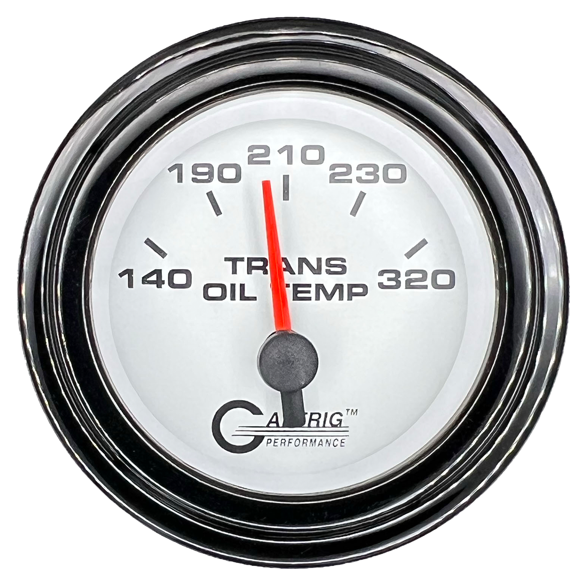 #5530 2 INCH ELECTRIC TRANS. TEMP. 140-320 F White Black / Step