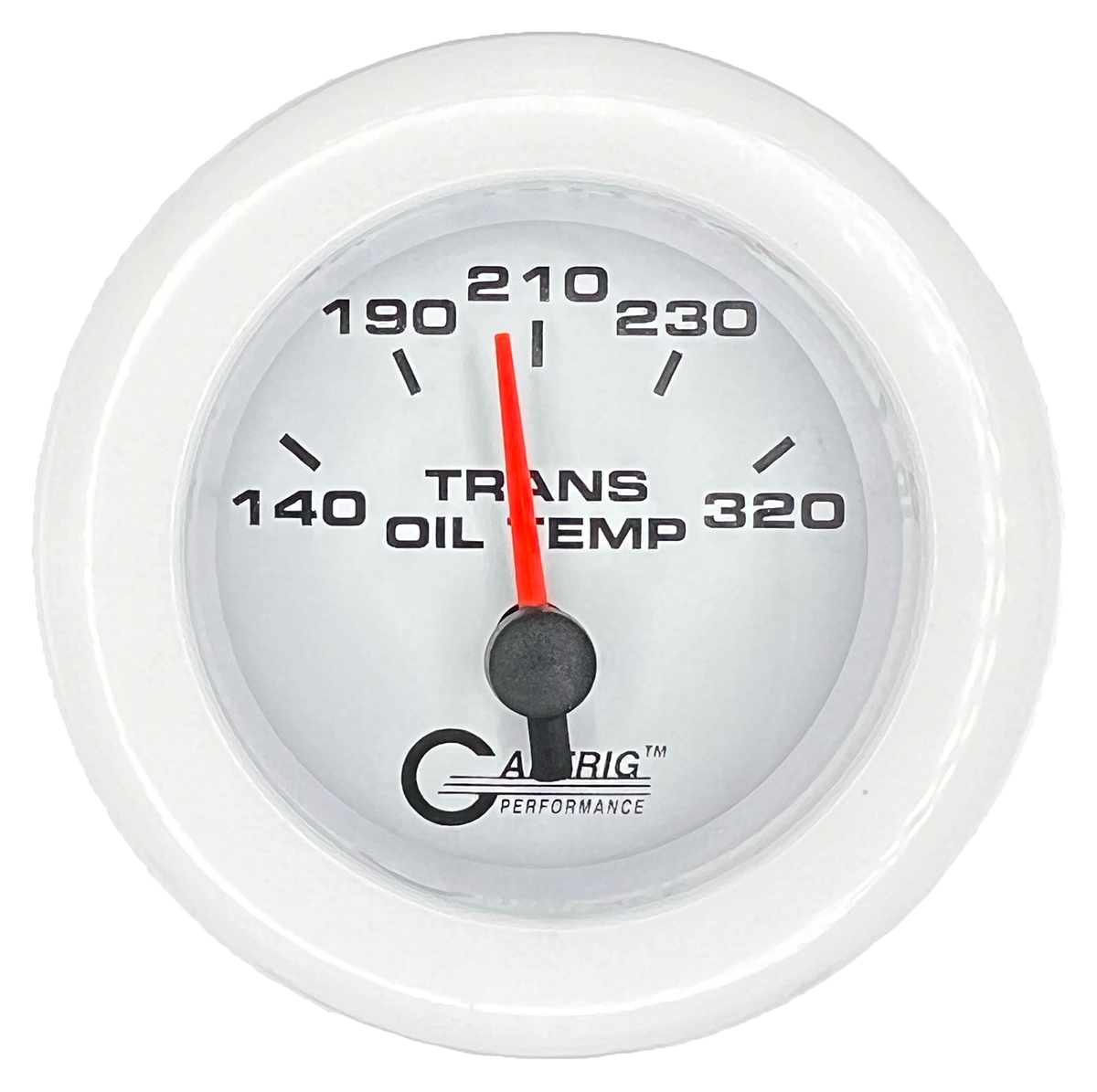 #5530 2 INCH ELECTRIC TRANS. TEMP. 140-320 F White White / Fat