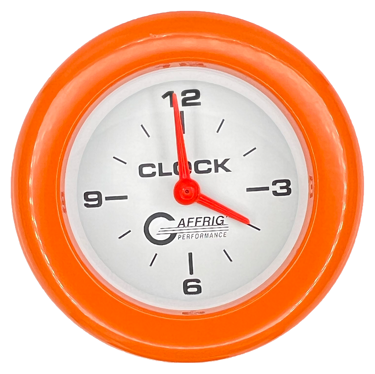 #5554 2 INCH ELECTRIC CLOCK WHITE Orange / Step