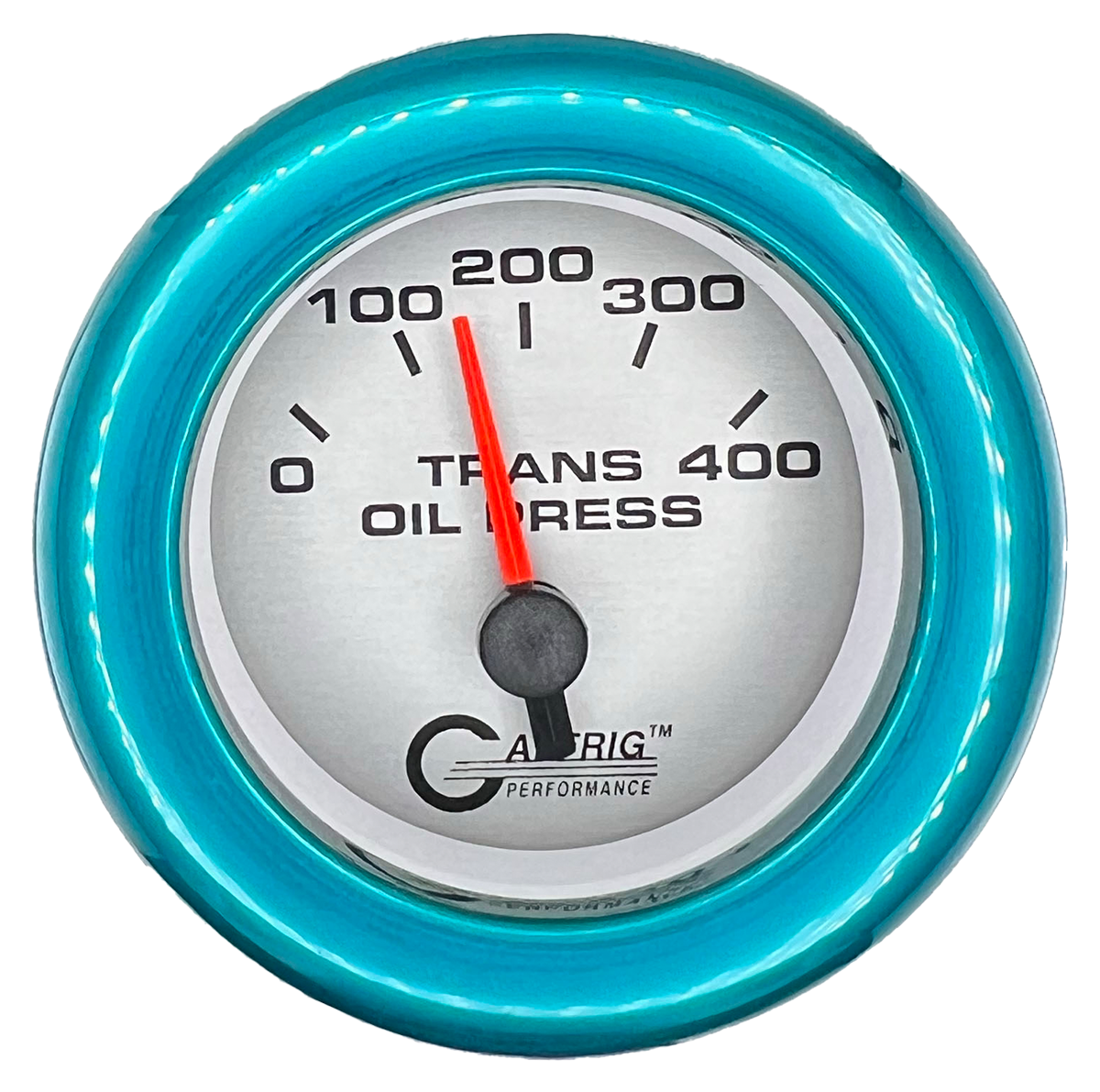 #5829 2 INCH ELECTRIC TRANS. PRESSURE 0-400 PSI PLATINUM Teal / Step