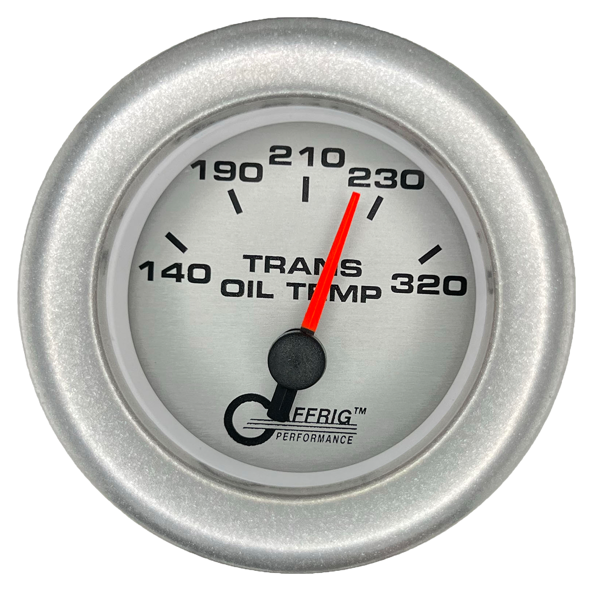 #5830 2 INCH ELECTRIC TRANS. TEMP. 140-320 F PLATINUM Platinum / Fat