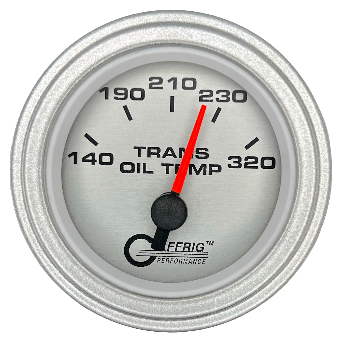 #5830 2 INCH ELECTRIC TRANS. TEMP. 140-320 F PLATINUM Platinum / Step