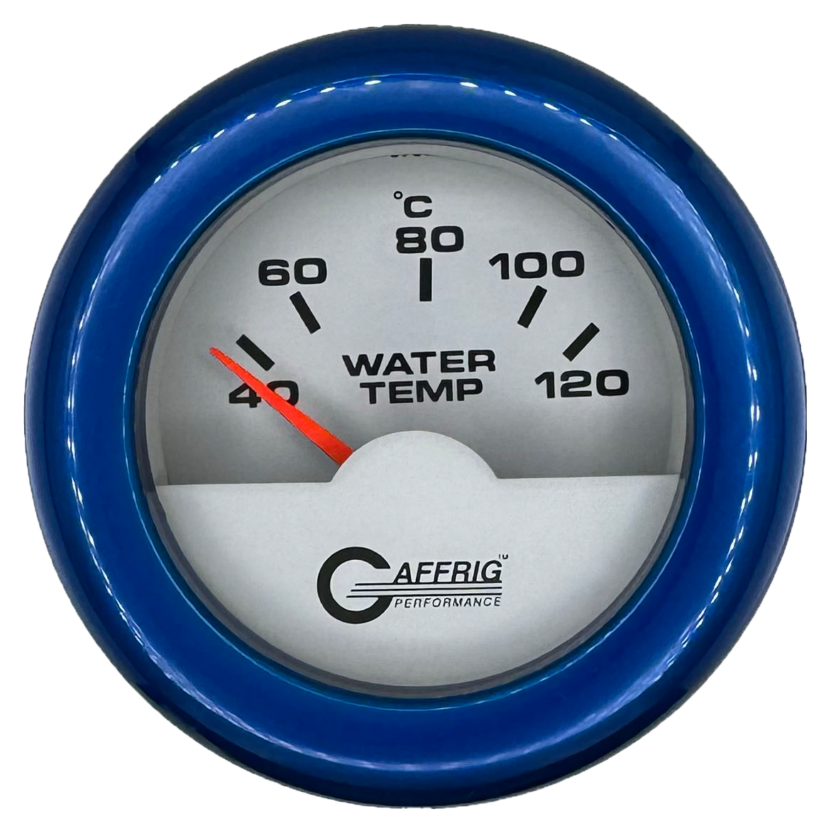 #5876 2 INCH INTERNATIONAL ELECTRIC WATER TEMP. 40-120 C WHITE Blue / Step