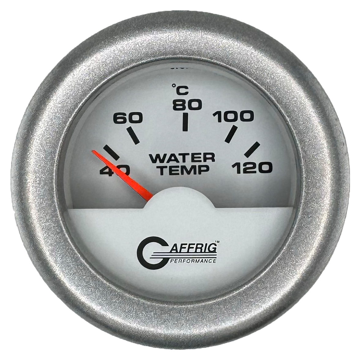 #5876 2 INCH INTERNATIONAL ELECTRIC WATER TEMP. 40-120 C WHITE Platinum / Step