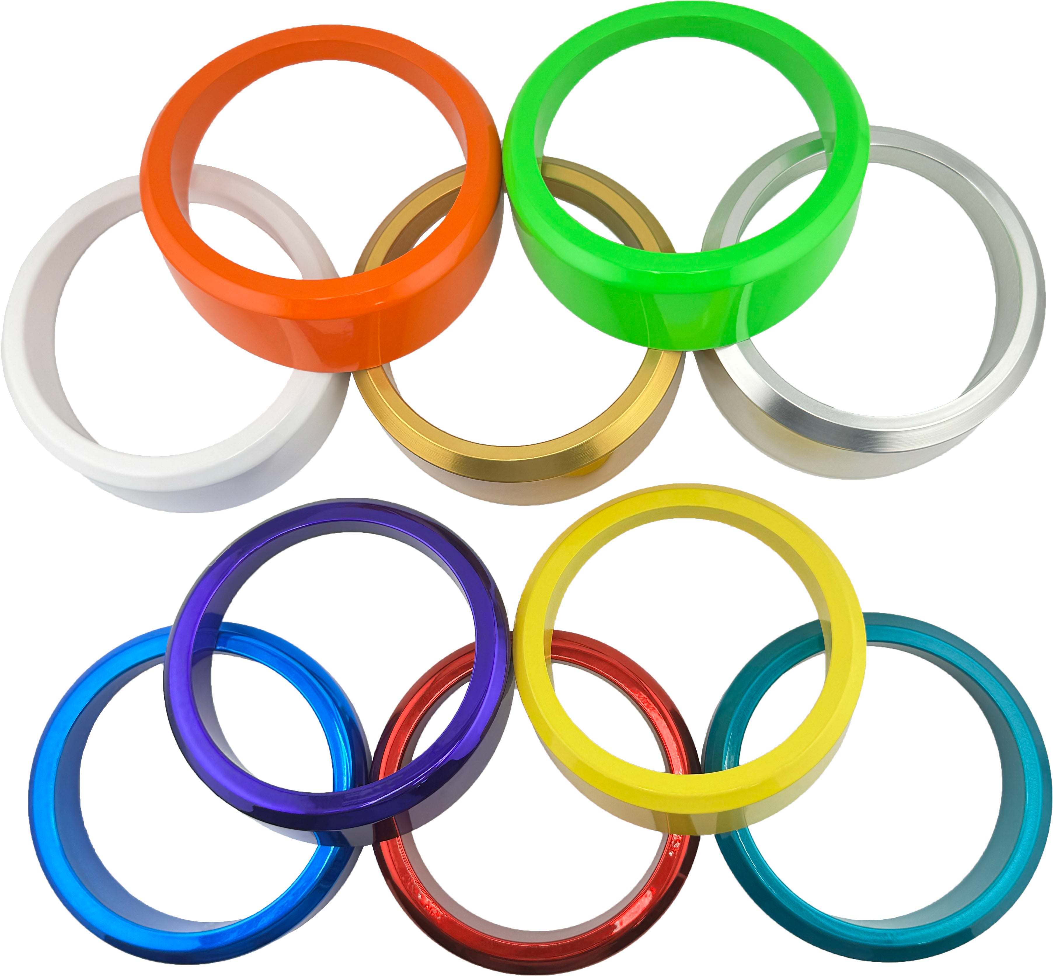 GAFFRIG PART #8300 ANGLED BEZEL 3 3/8 INCH I.D. / 4 3/8 INCH O.D.