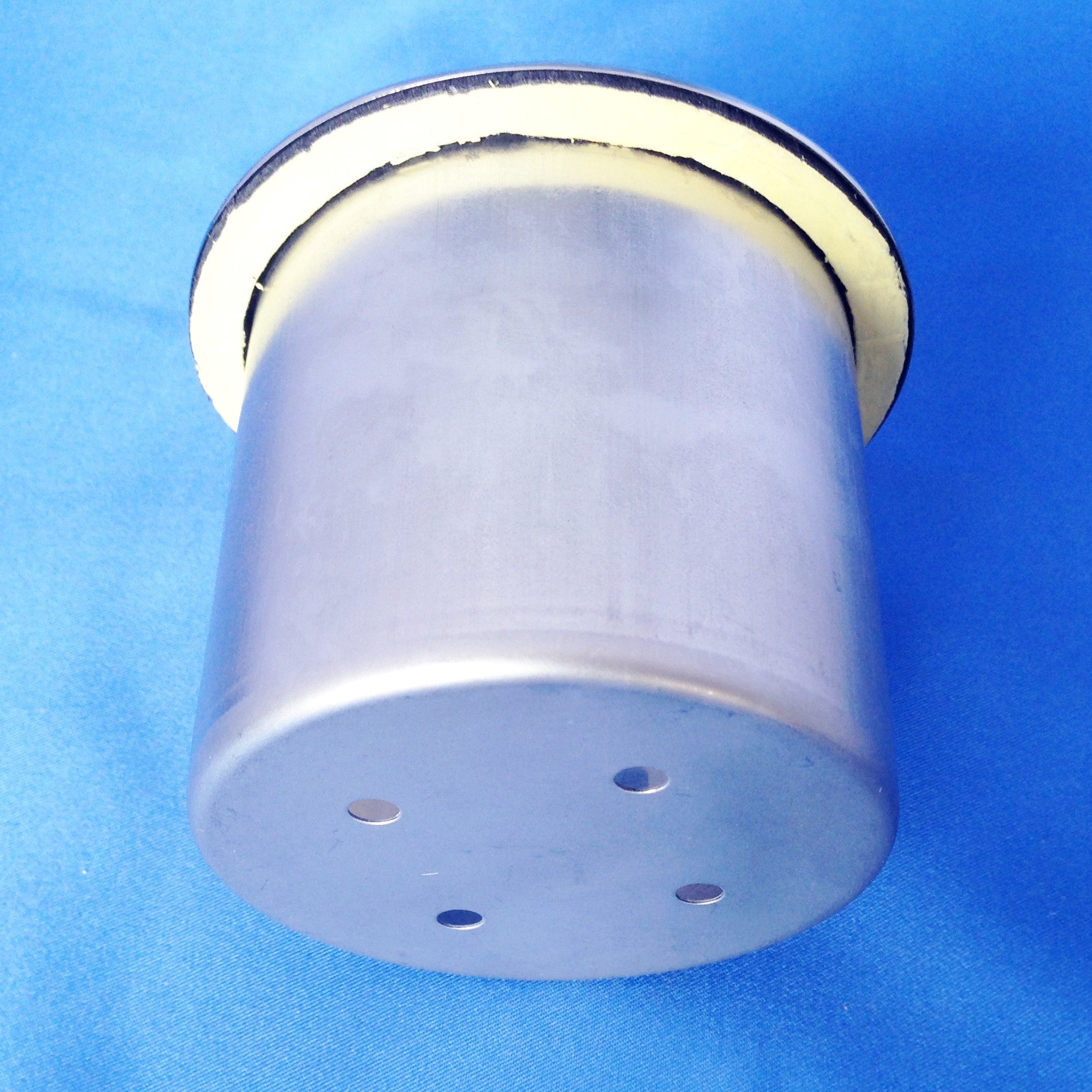 GAFFRIG PART #100 SMALL STAINLESS STEEL DRINK HOLDER