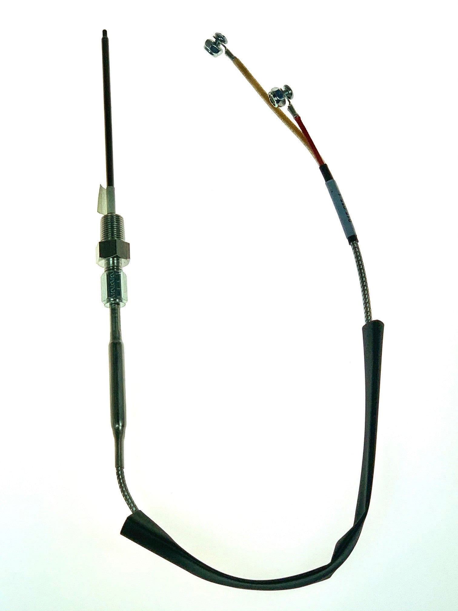 GAFFRIG PART #9276 THIN PYROMETER PROBE WITH 1/8 NPT FITTING AND HEAT SHRINK GROUNDED FOR MODELS 6024, 6524, 6824, 6026, 6526, 6826