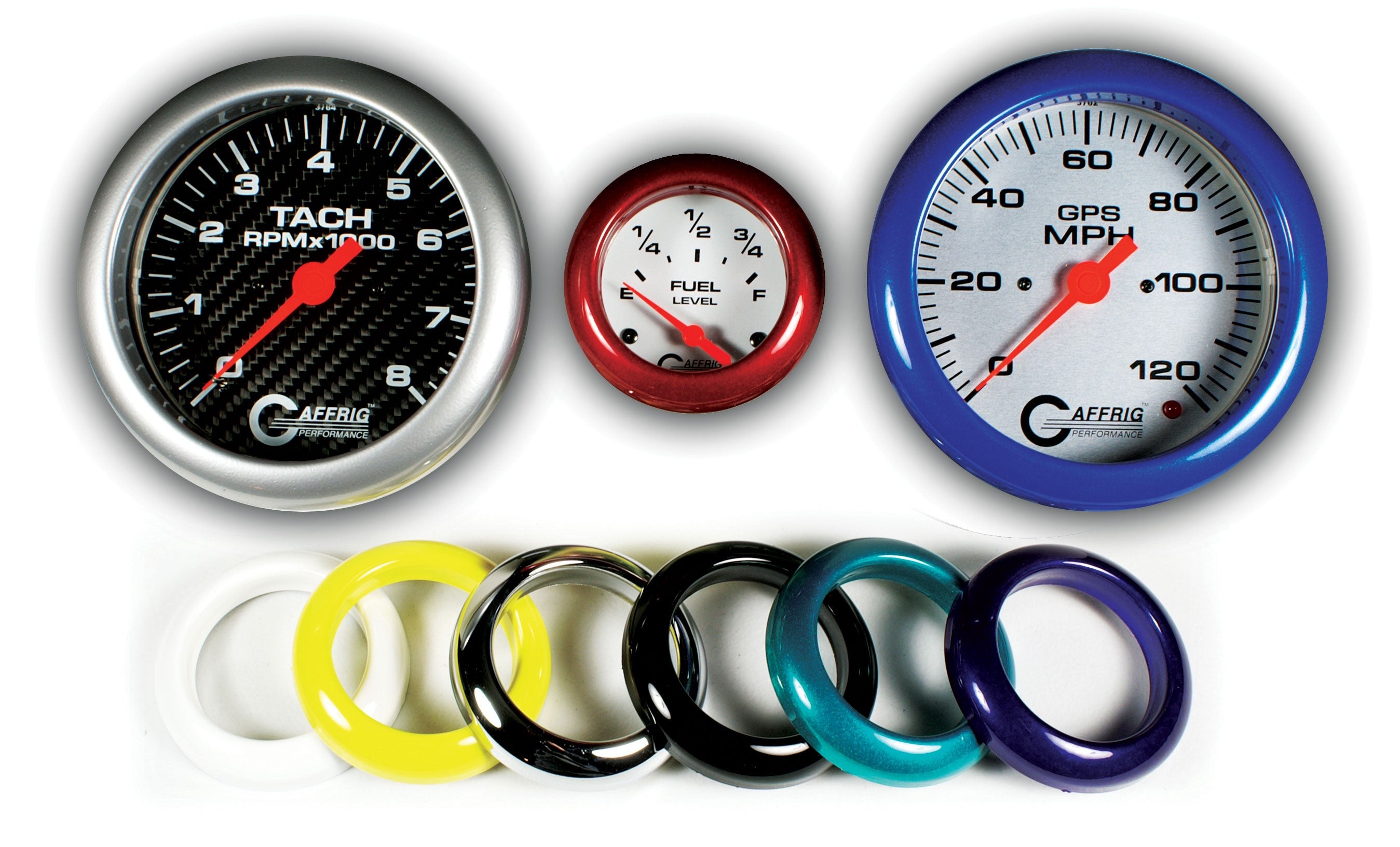 GAFFRIG PART #458 GAUGE RIM FAT 4 5/8 INCH DIAMETER