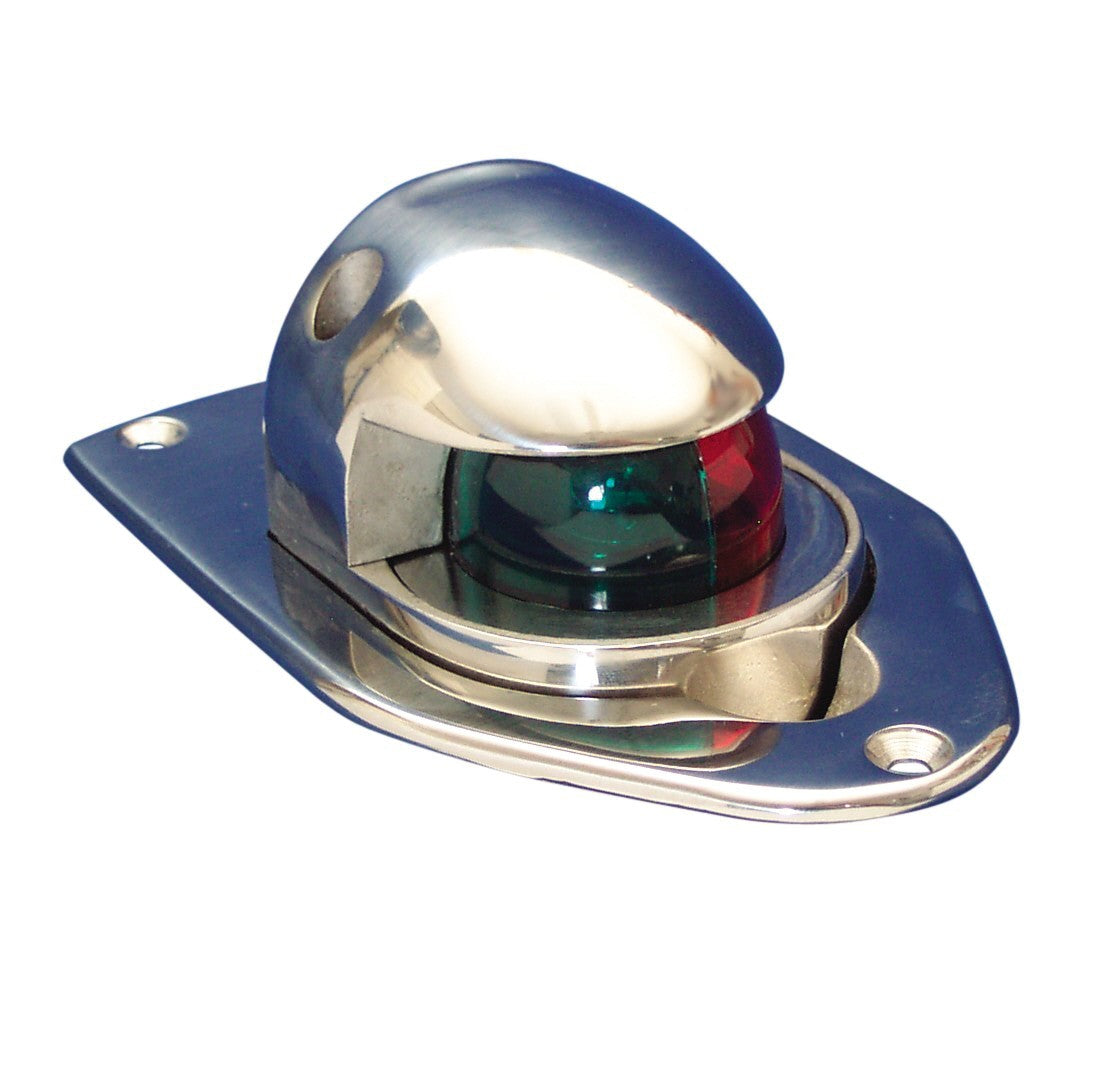 GAFFRIG PART #5901 POPUP BOW LIGHT STAINLESS STEEL