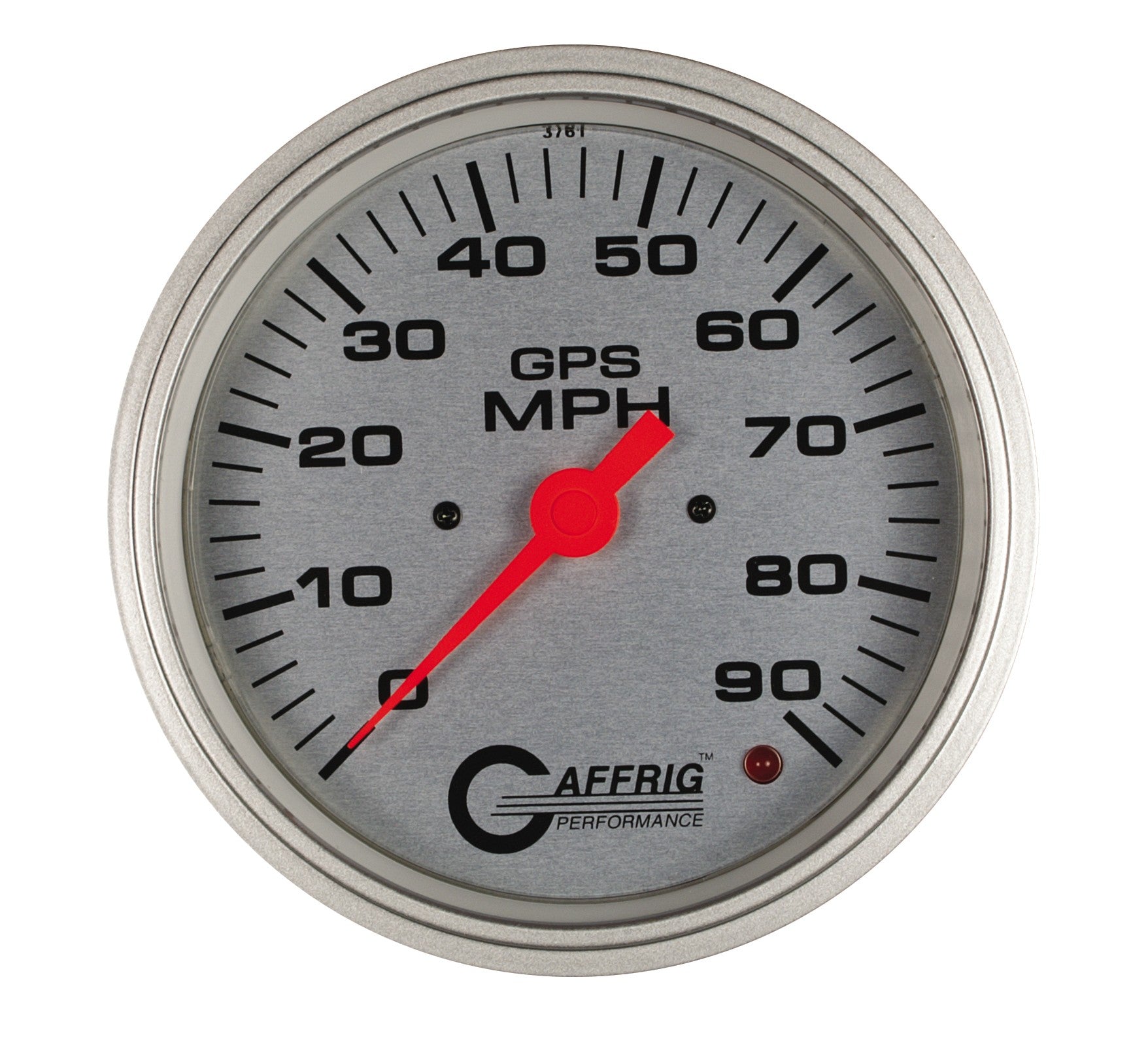 GAFFRIG PART #194548 4 5/8 INCH GPS ANALOG 90 MPH SPEEDOMETER GAUGE KIT PLATINUM