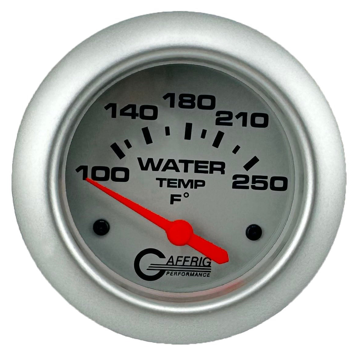 GAFFRIG PART #11006 2 5/8 INCH ELECTRIC WATER TEMP 100-250 F - W/SENDER & BUSHING KIT PLATINUM