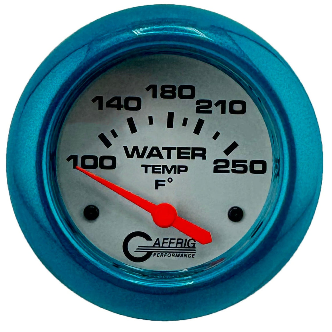 GAFFRIG PART #11006 2 5/8 INCH ELECTRIC WATER TEMP 100-250 F - W/SENDER & BUSHING KIT PLATINUM
