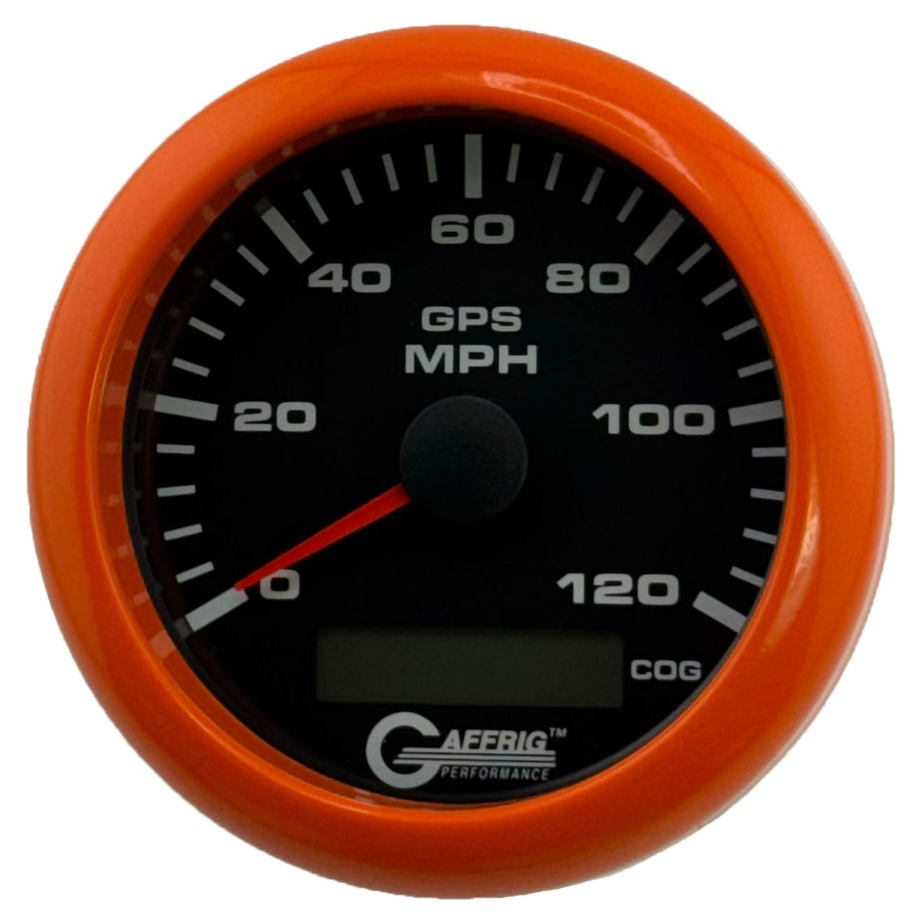 GAFFRIG PART #184024 3 3/8 INCH GPS ANALOG 120 MPH SPEEDOMETER GAUGE KIT BLACK