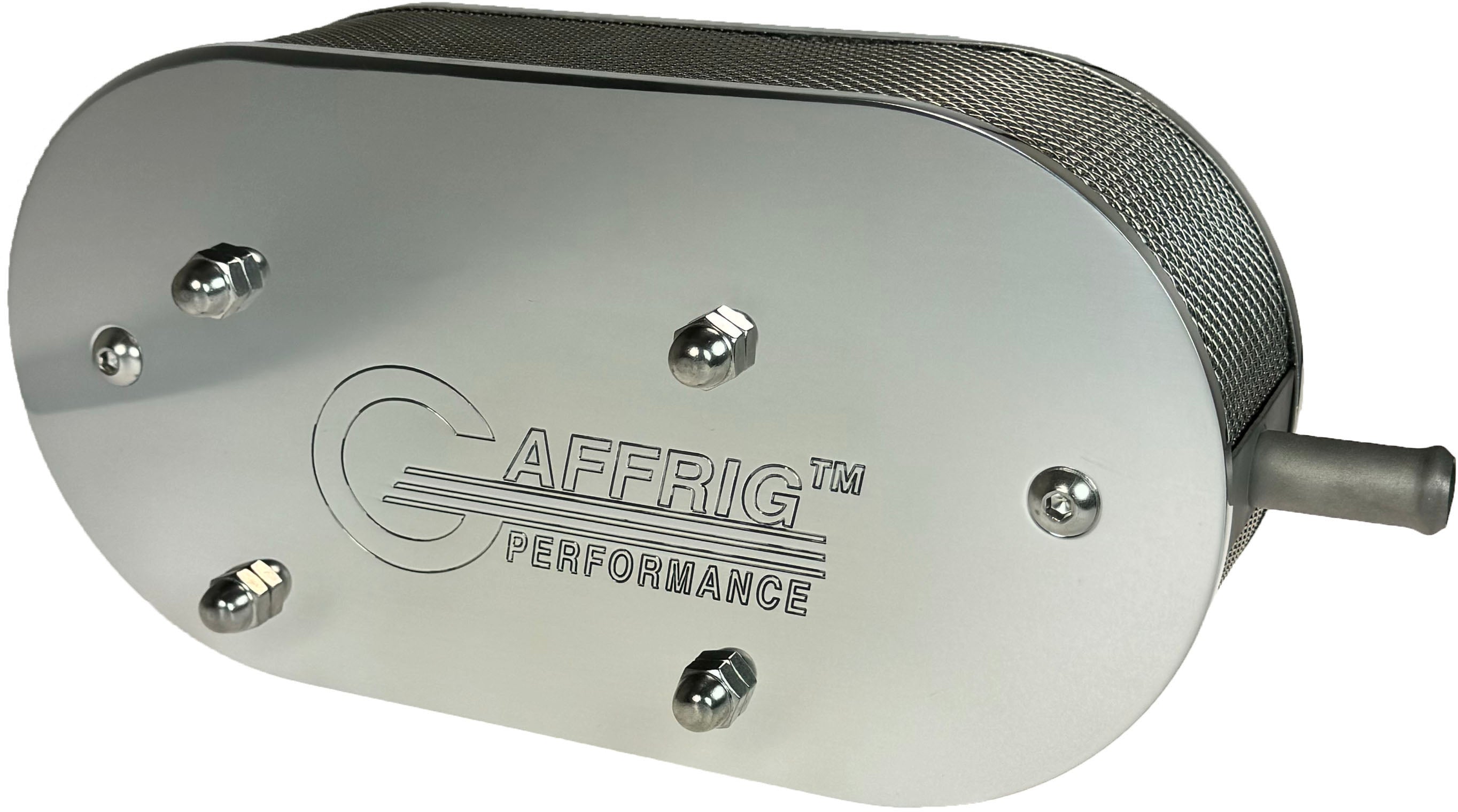 GAFFRIG PART #2600 E.F.I. 454 AND 502 MAGNUM FLAME ARRESTOR FOR SERPENTINE BELT