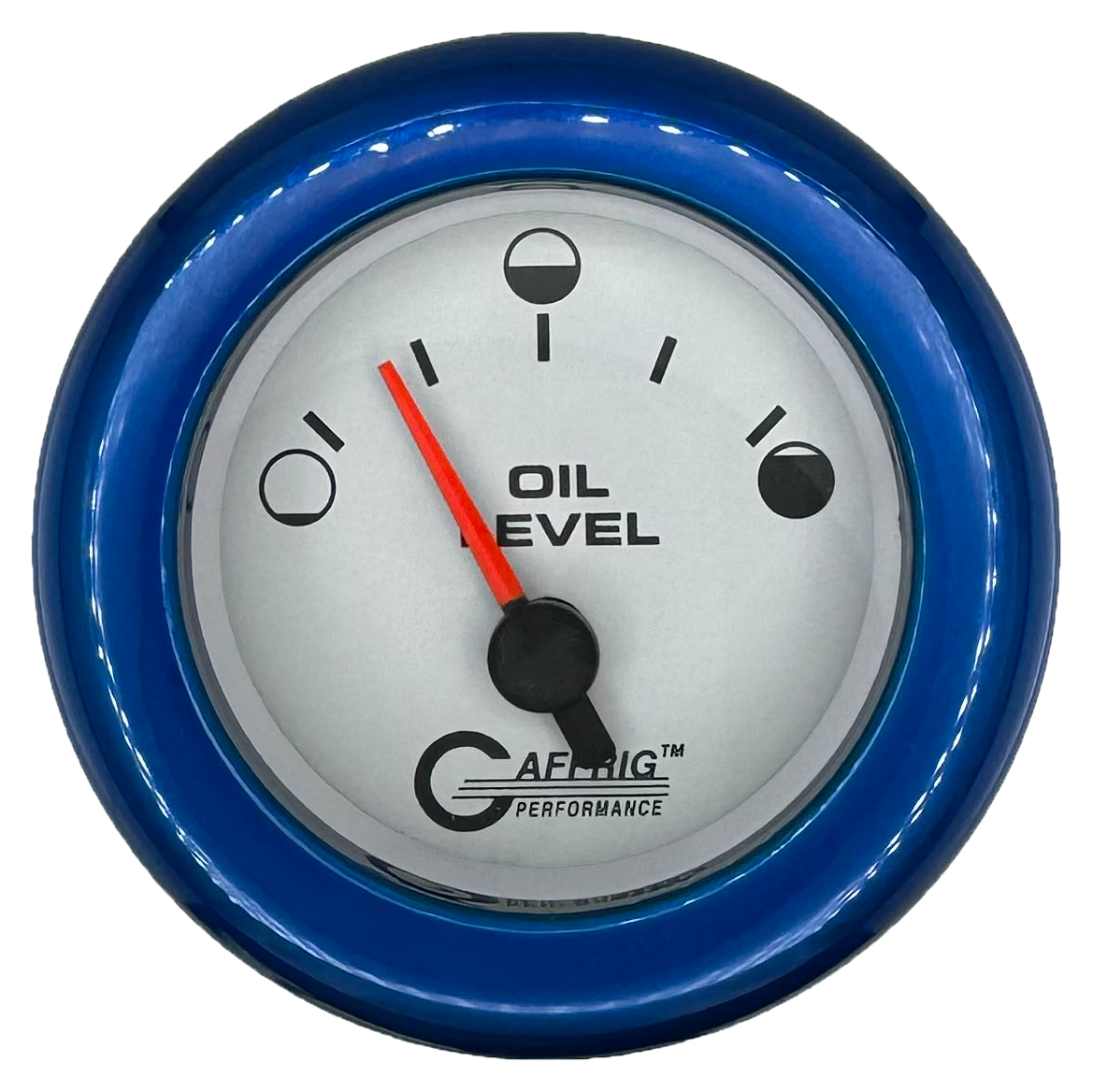 #5856 2 INCH ELECTRIC OIL LEVEL PLATINUM Blue / Step