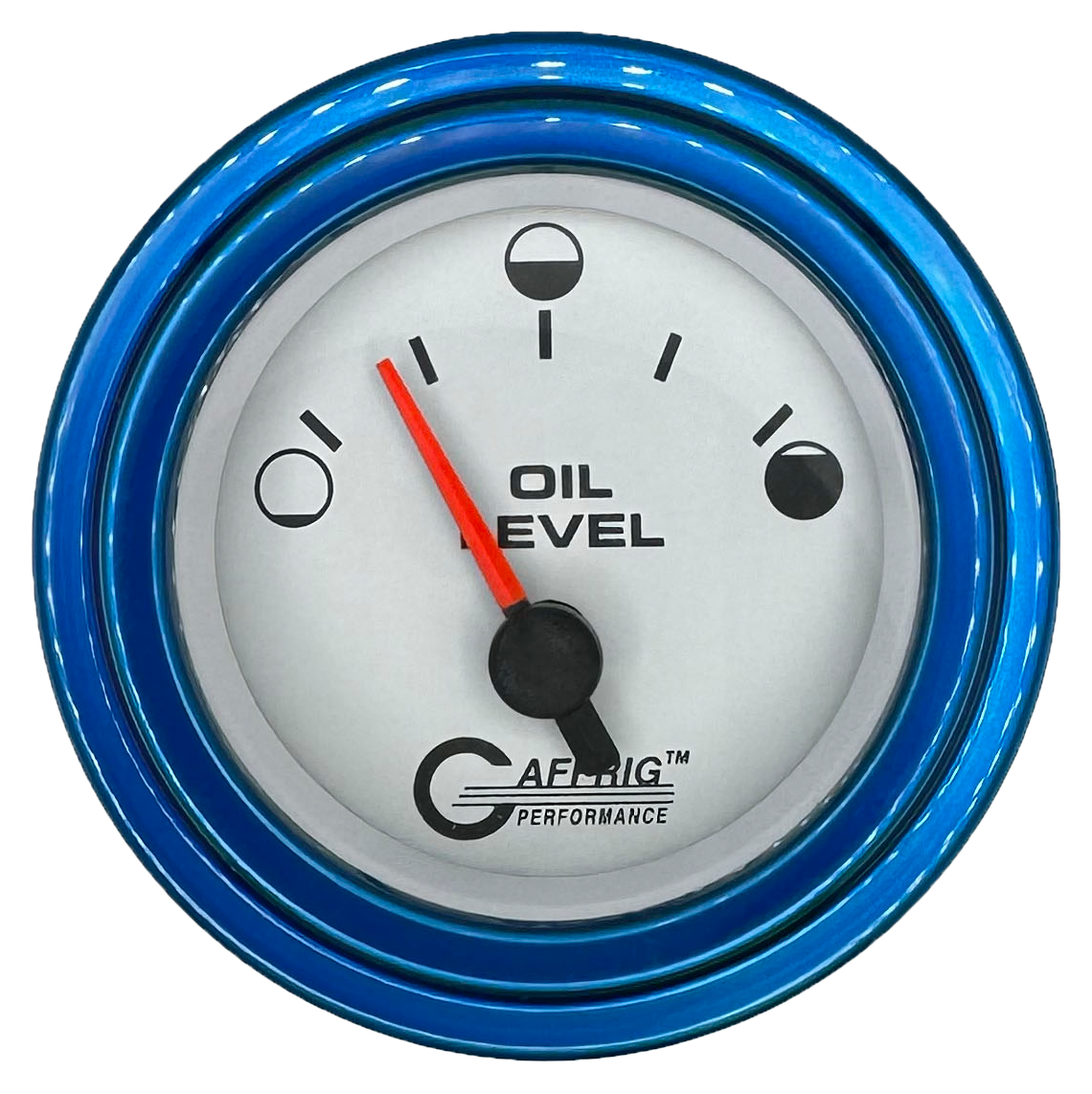 #5856 2 INCH ELECTRIC OIL LEVEL PLATINUM Blue / Step