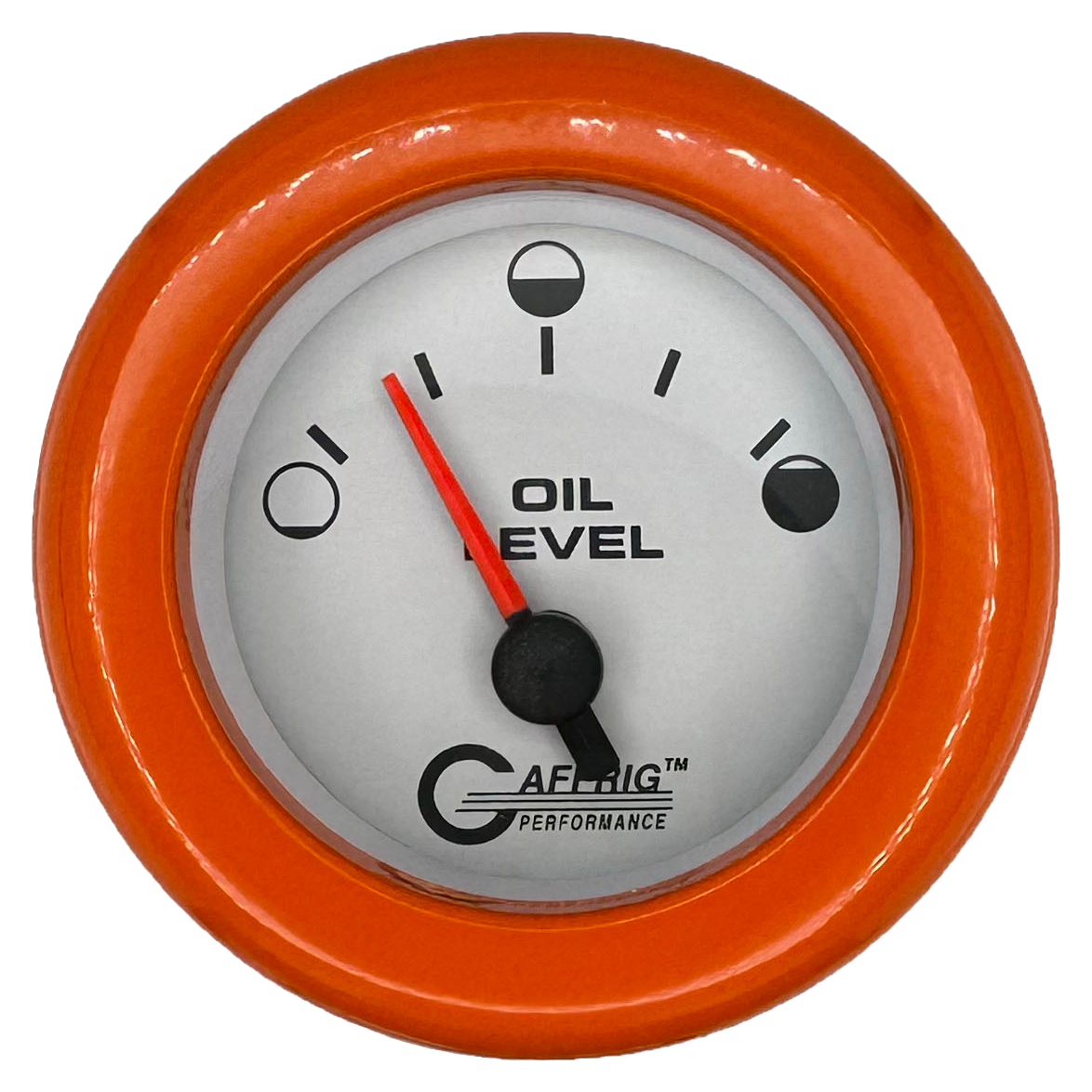 #5856 2 INCH ELECTRIC OIL LEVEL PLATINUM Orange / Step