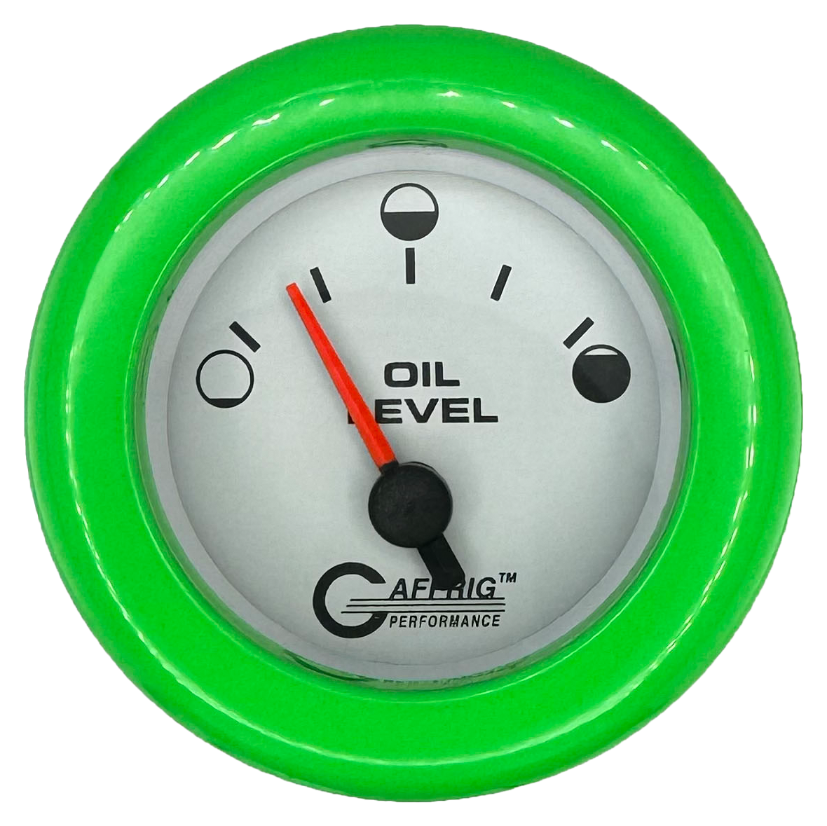 #5856 2 INCH ELECTRIC OIL LEVEL PLATINUM Lime Green / Step