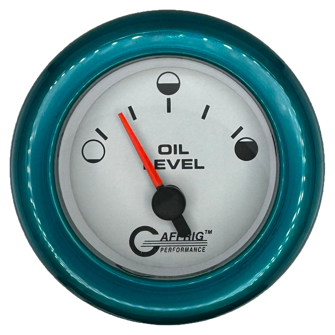 #5856 2 INCH ELECTRIC OIL LEVEL PLATINUM Teal / Step