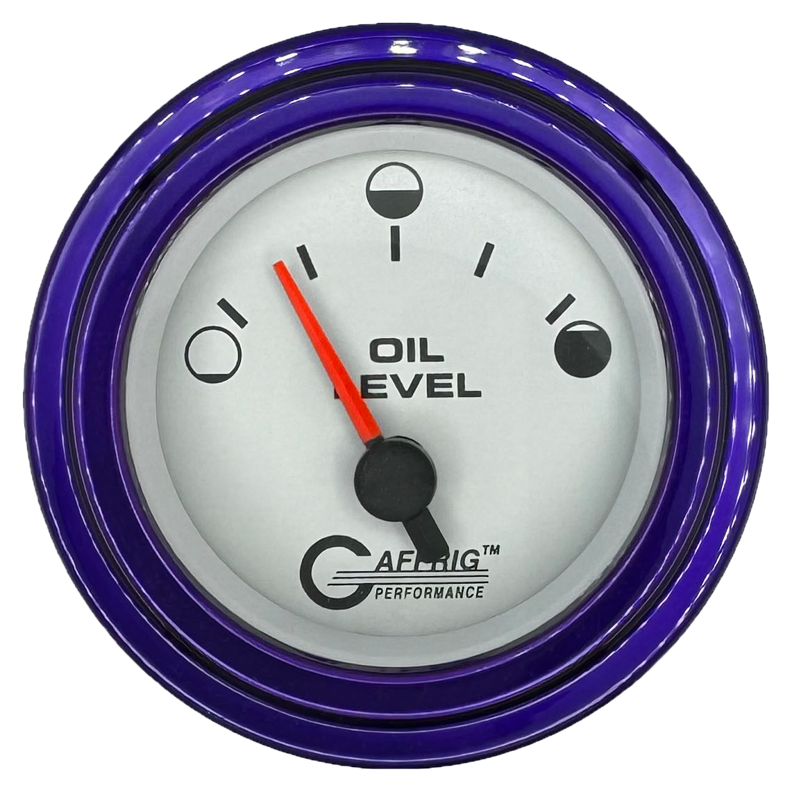 #5856 2 INCH ELECTRIC OIL LEVEL PLATINUM Purple / Step