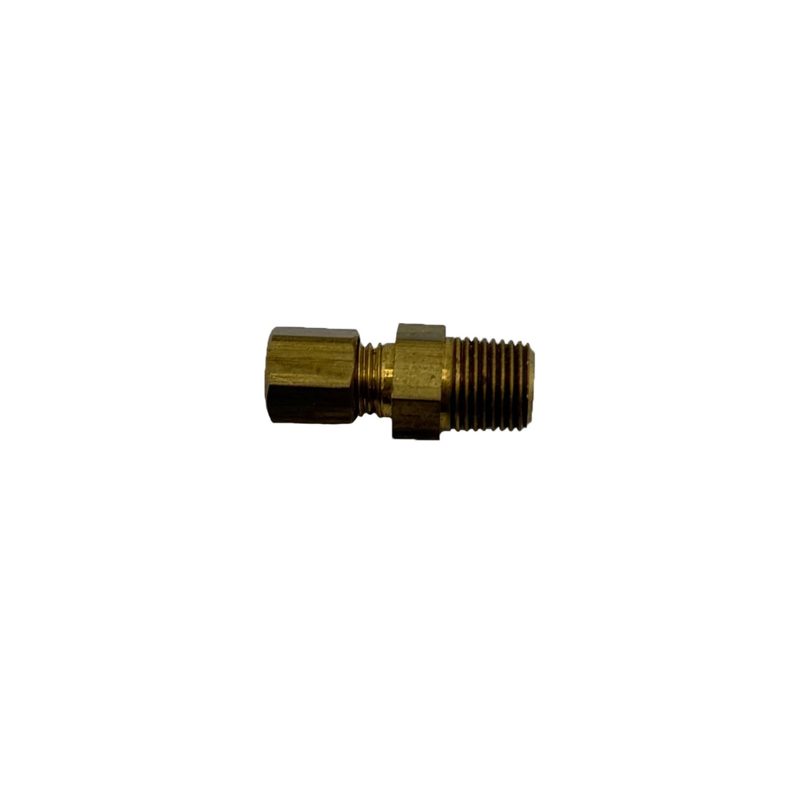 GAFFRIG PART #9261 BRASS COMPRESSION FITTING 1/8 INCH NPT FOR THIN PROBE