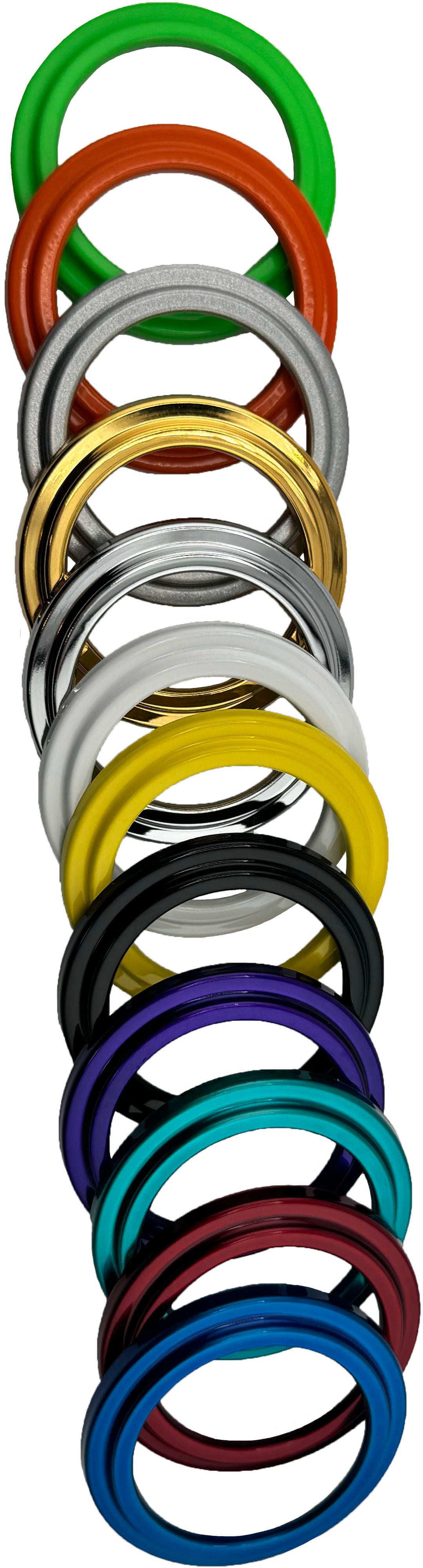 GAFFRIG PART #002 MARINE BOAT GAUGE STEP RIM - 2 1/16 INCH