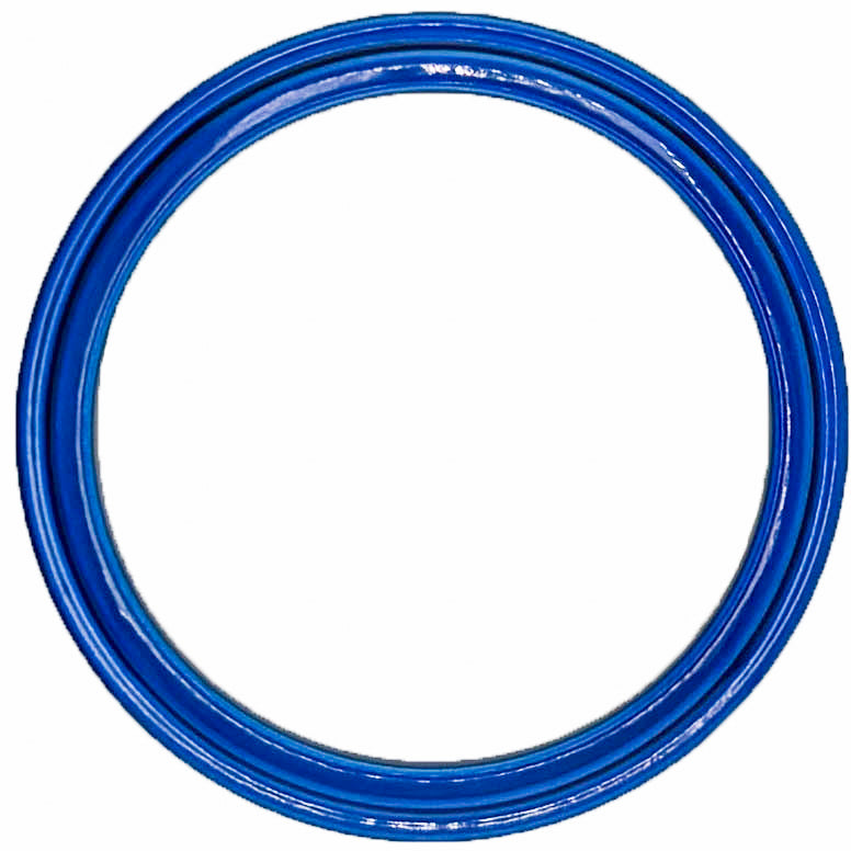 GAFFRIG PART #003 GAUGE RIM STEP 3 INCH DIAMETER BLUE